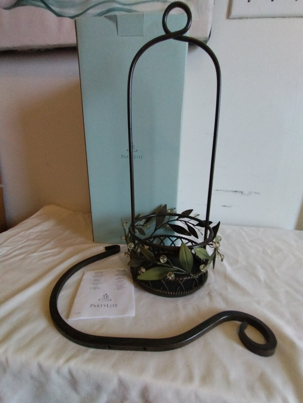 PartyLite #p8102 Garden Lites hanging Candle Holder - Picture 4 of 6